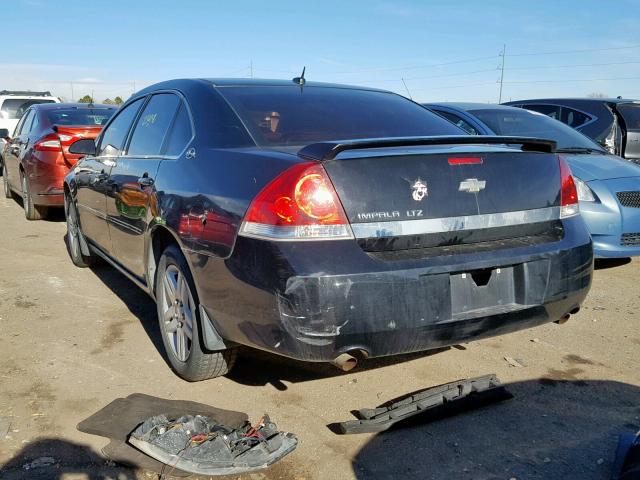 2G1WU581169420754 - 2006 CHEVROLET IMPALA LTZ BLACK photo 3