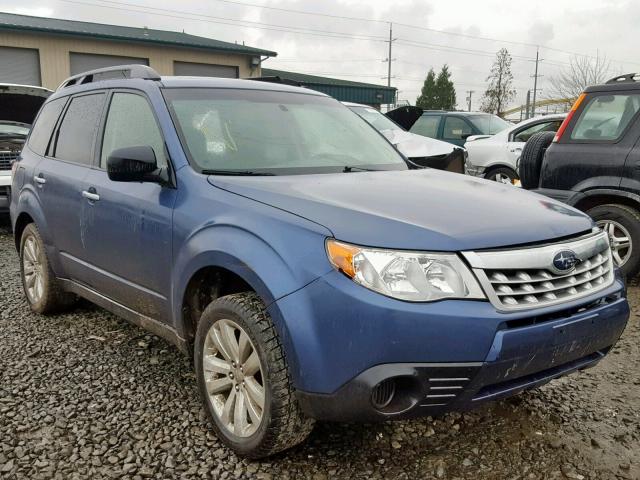 JF2SHADCXBH720116 - 2011 SUBARU FORESTER 2 BLUE photo 1