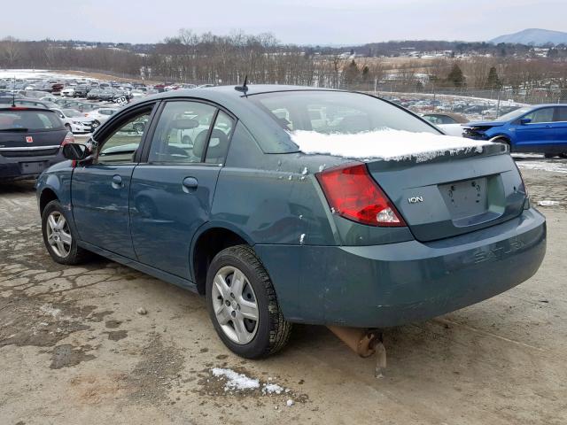 1G8AJ55F47Z102316 - 2007 SATURN ION LEVEL GREEN photo 3