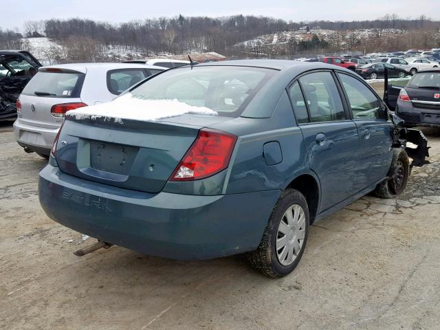 1G8AJ55F47Z102316 - 2007 SATURN ION LEVEL GREEN photo 4