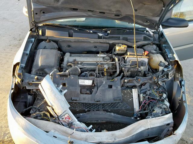 1G8AJ52F53Z146839 - 2003 SATURN ION LEVEL GRAY photo 7