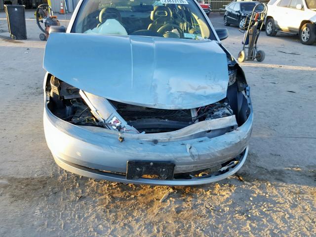1G8AJ52F53Z146839 - 2003 SATURN ION LEVEL GRAY photo 9