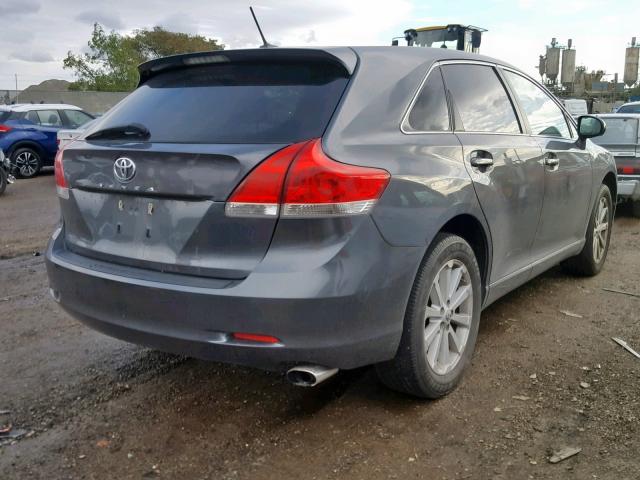 4T3ZE11A09U008260 - 2009 TOYOTA VENZA BASE CHARCOAL photo 4