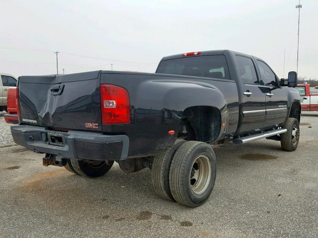 1GT426C82BF124819 - 2011 GMC SIERRA K35 BLACK photo 4