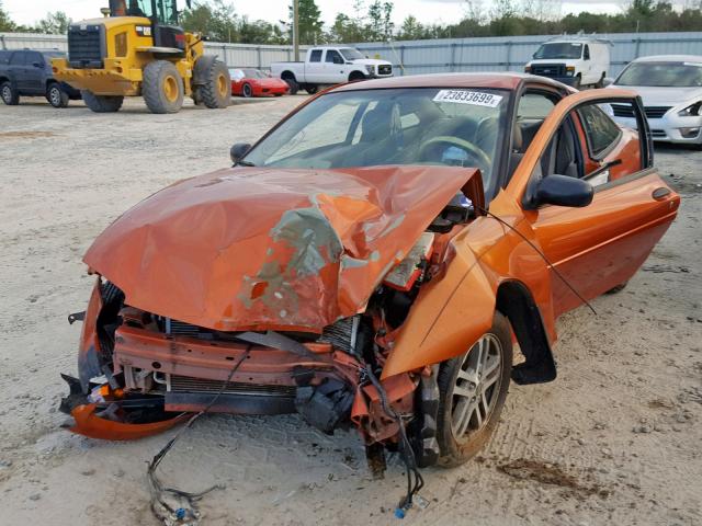 1G1JC12F147121239 - 2004 CHEVROLET CAVALIER ORANGE photo 2