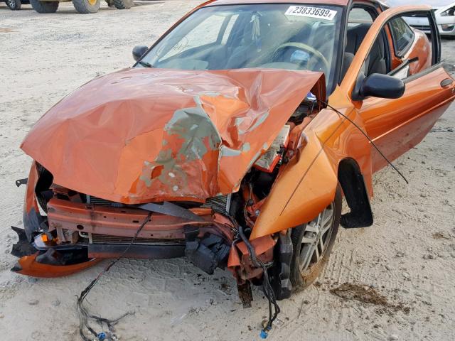 1G1JC12F147121239 - 2004 CHEVROLET CAVALIER ORANGE photo 9