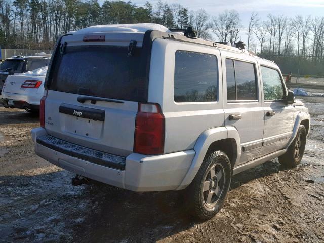 1J8HG48K06C149245 - 2006 JEEP COMMANDER GREEN photo 4