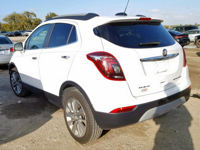 KL4CJASB4HB194623 - 2017 BUICK ENCORE PRE WHITE photo 3