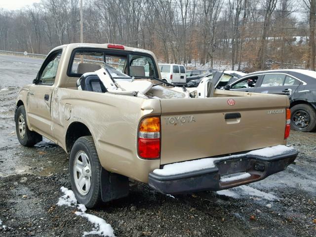 5TENL42N93Z279532 - 2003 TOYOTA TACOMA GOLD photo 3