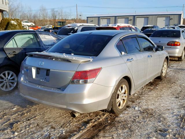 1HGCP26458A058756 - 2008 HONDA ACCORD LXP SILVER photo 4