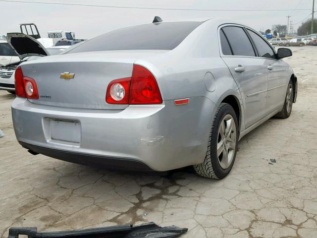 1G1ZB5E05CF108146 - 2012 CHEVROLET MALIBU LS SILVER photo 4