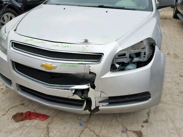 1G1ZB5E05CF108146 - 2012 CHEVROLET MALIBU LS SILVER photo 9