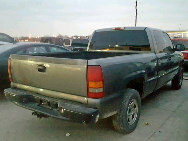 2GCEC19T6Y1127528 - 2000 CHEVROLET SILVERADO GRAY photo 4