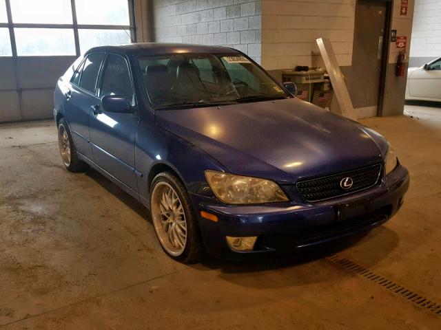 JTHBD192920043082 - 2002 LEXUS IS 300 BLUE photo 1