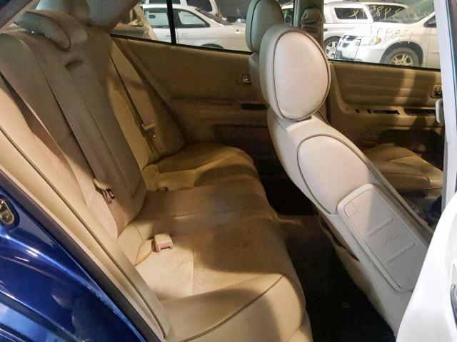 JTHBD192920043082 - 2002 LEXUS IS 300 BLUE photo 6