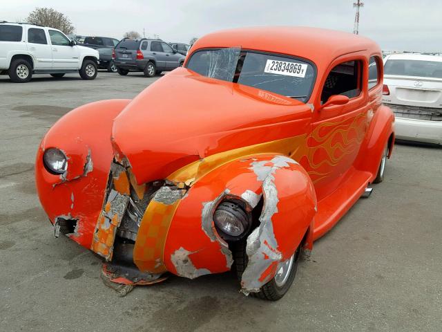 185696891 - 1940 FORD COUPE ORANGE photo 2