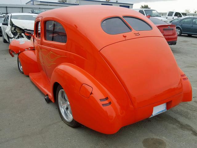 185696891 - 1940 FORD COUPE ORANGE photo 3