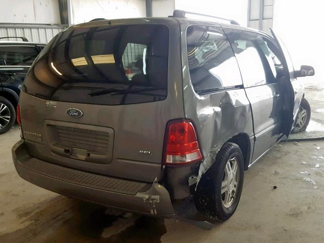 2FMZA52226BA26148 - 2006 FORD FREESTAR S GRAY photo 4