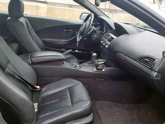 WBAEK13436CN79722 - 2006 BMW 650 I SILVER photo 5