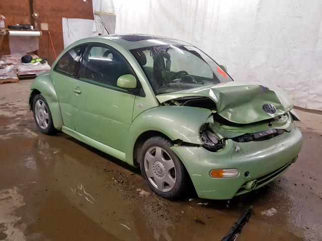 3VWCC21CXYM486248 - 2000 VOLKSWAGEN NEW BEETLE მწვანე ფოტო 1