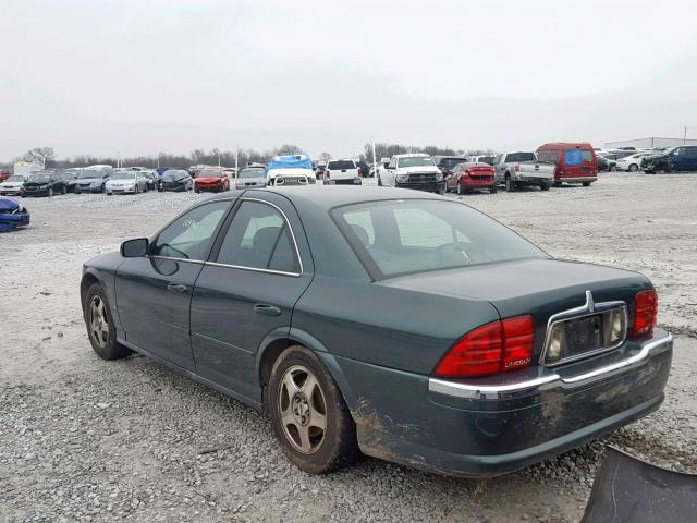 1LNHM87A41Y673702 - 2001 LINCOLN LS GREEN photo 3