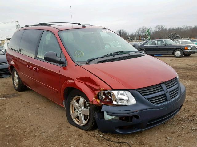 2D4GP44L85R394837 - 2005 DODGE GRAND CARA GRAY photo 1