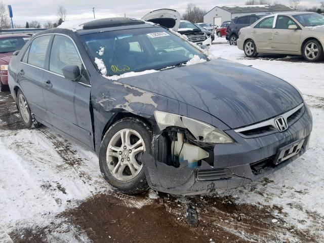 1HGCM55816A162625 - 2006 HONDA ACCORD EX GRAY photo 1