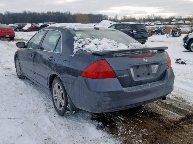 1HGCM55816A162625 - 2006 HONDA ACCORD EX GRAY photo 3