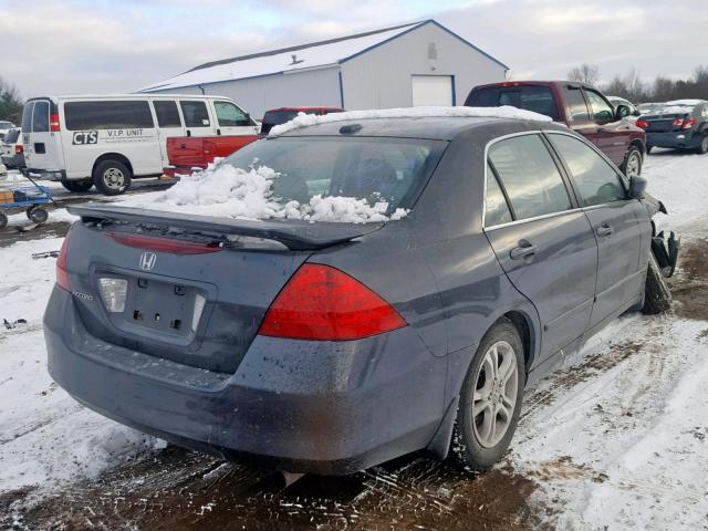 1HGCM55816A162625 - 2006 HONDA ACCORD EX GRAY photo 4