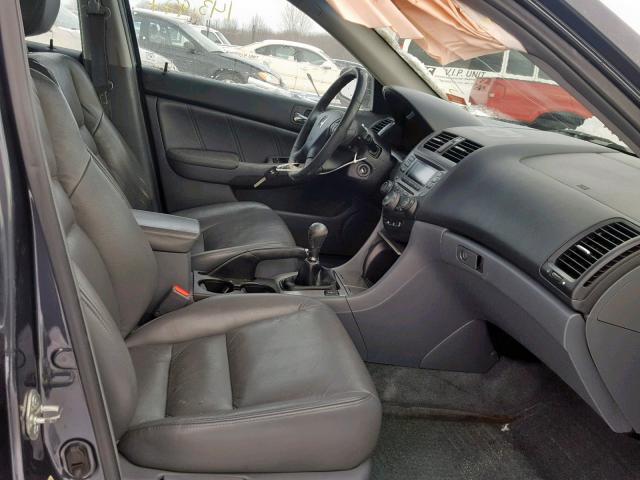 1HGCM55816A162625 - 2006 HONDA ACCORD EX GRAY photo 5