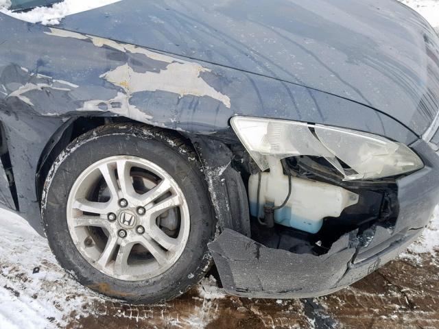 1HGCM55816A162625 - 2006 HONDA ACCORD EX GRAY photo 9