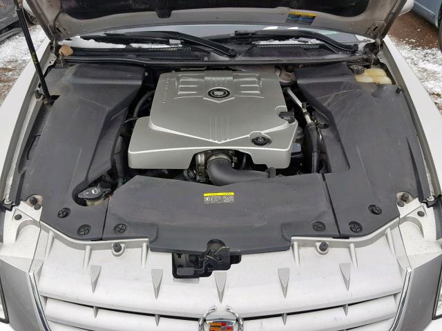 1G6DW677860220360 - 2006 CADILLAC STS SILVER photo 7