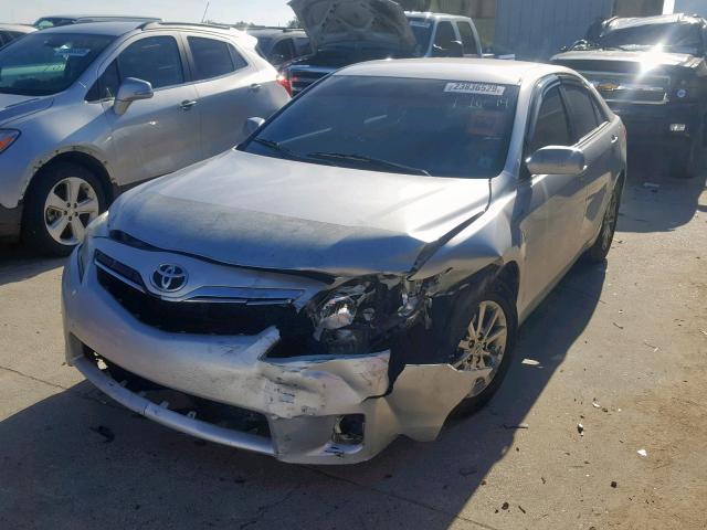 4T1BB3EK4BU136542 - 2011 TOYOTA CAMRY HYBR SILVER photo 9