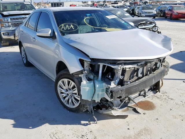 4T4BF1FK6ER420482 - 2014 TOYOTA CAMRY L SILVER photo 1