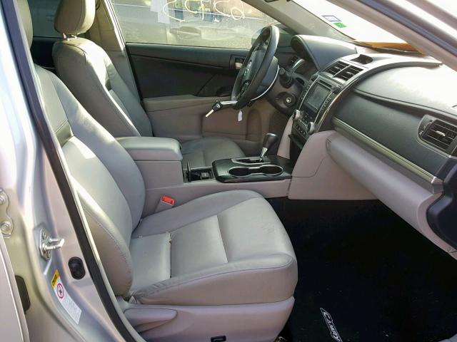 4T4BF1FK6ER420482 - 2014 TOYOTA CAMRY L SILVER photo 5