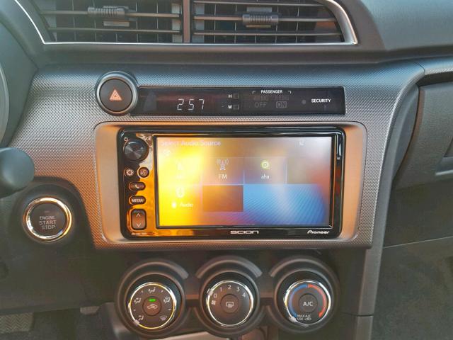 JTKJF5C70GJ023784 - 2016 TOYOTA SCION TC ნაცრისფერი ფოტო 9