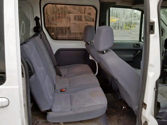 NM0KS9BN2BT067763 - 2011 FORD TRANSIT CO WHITE photo 6