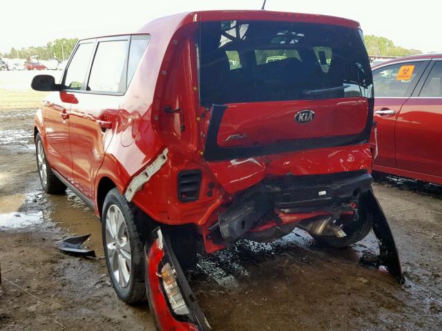 KNDJP3A54F7794559 - 2015 KIA SOUL + RED photo 3