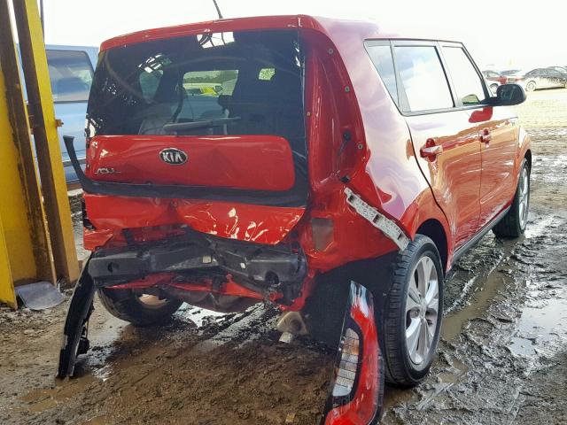 KNDJP3A54F7794559 - 2015 KIA SOUL + RED photo 4