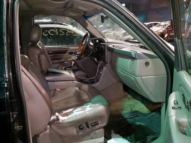 3GYEK63N42G213813 - 2002 CADILLAC ESCALADE E BLACK photo 5