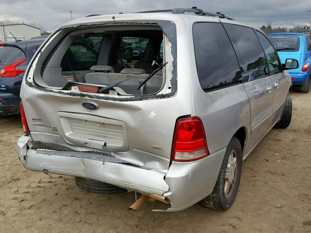 2FMZA52285BA84649 - 2005 FORD FREESTAR S SILVER photo 4