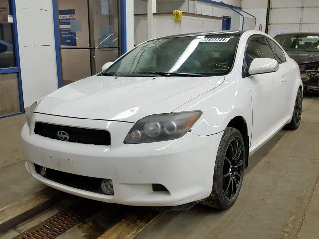 JTKDE3B71A0304236 - 2010 SCION TC WHITE photo 2