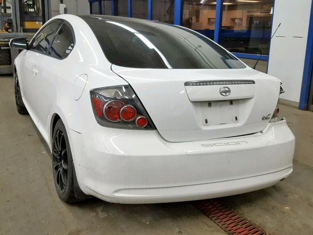 JTKDE3B71A0304236 - 2010 SCION TC WHITE photo 3