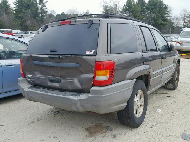 1J4GW58S6XC520609 - 1999 JEEP GRAND CHER GRAY photo 4