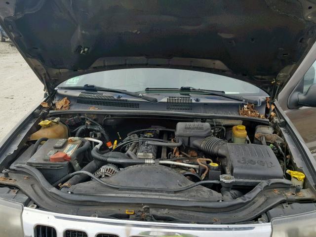 1J4GW58S6XC520609 - 1999 JEEP GRAND CHER GRAY photo 7