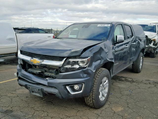 1GCPTCE12H1163019 - 2017 CHEVROLET COLORADO L BLUE photo 2