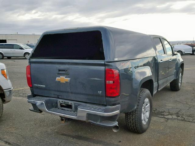 1GCPTCE12H1163019 - 2017 CHEVROLET COLORADO L BLUE photo 4