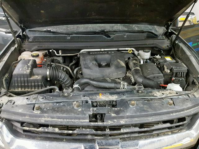 1GCPTCE12H1163019 - 2017 CHEVROLET COLORADO L BLUE photo 7