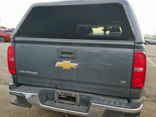 1GCPTCE12H1163019 - 2017 CHEVROLET COLORADO L BLUE photo 9