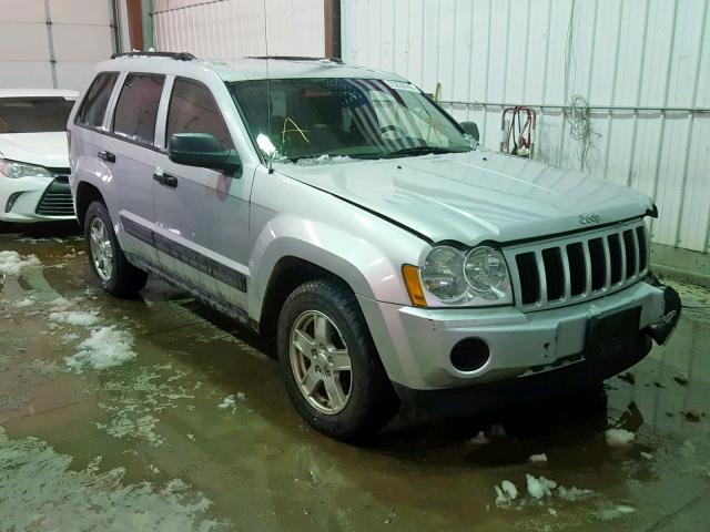 1J4GR48K15C685160 - 2005 JEEP GRAND CHER SILVER photo 1